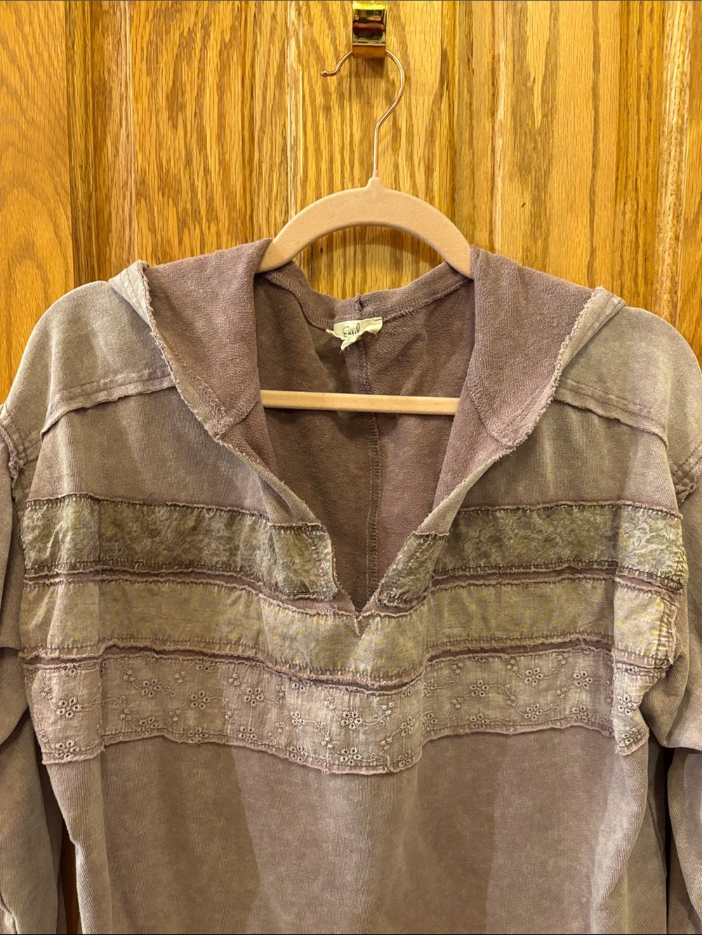 easel Lavender Pullover Hoodie - Picture 3 of 13